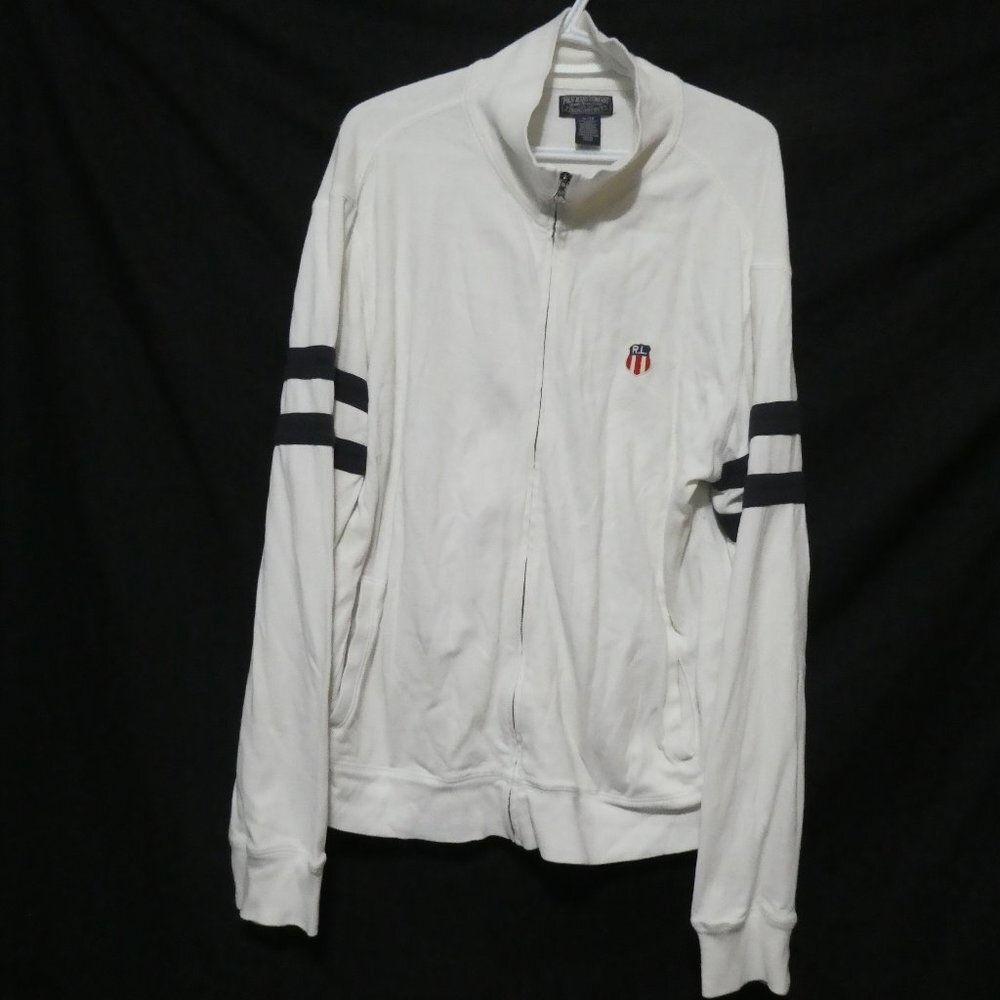 POLO JEANS COMPANY | extra large, xl | 100% Cotton | Zip-Up Lightweight Jacket